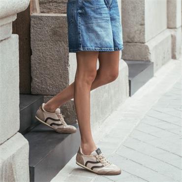 XTI WOMENS TEXTILE SHOE - BEIGE