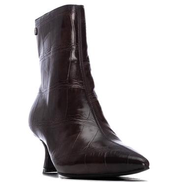 XTI WOMENS ANKLE BOOT - BROWN
