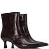 XTI WOMENS ANKLE BOOT - BROWN