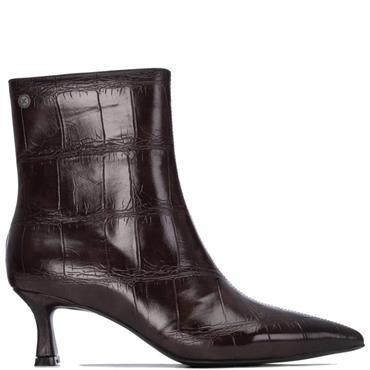 XTI WOMENS ANKLE BOOT - BROWN