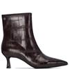 XTI WOMENS ANKLE BOOT - BROWN