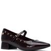 XTI WOMENS SHOE - BURGUNDY