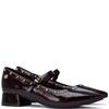 XTI WOMENS SHOE - BURGUNDY