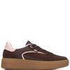 XTI WOMENS PU SHOE - BROWN