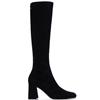 XTI WOMENS HIGH LEG BOOT - BLACK