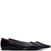 XTI WOMENS FLATS - BLACK