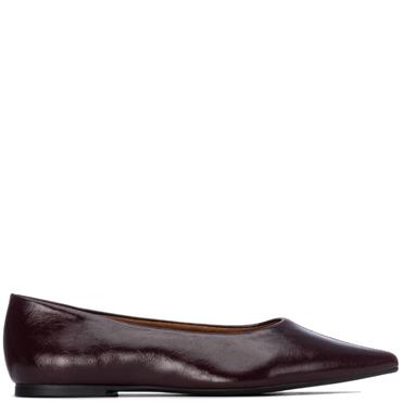 XTI WOMENS FLATS - BURGUNDY