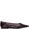 XTI WOMENS FLATS - BURGUNDY