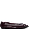 XTI WOMENS PU SHOE - BURGUNDY