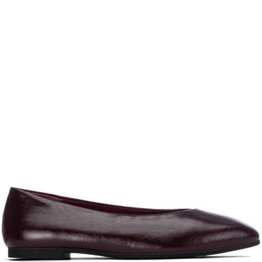 XTI WOMENS PU SHOE - BURGUNDY