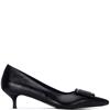 XTI WOMENS LOW HEEL COURT SHOE - BLACK