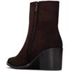 XTI WOMENS ZIP ANKLE BOOT - BROWN