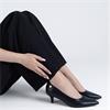 XTI WOMENS PU SHOE - BLACK