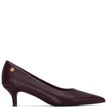 XTI WOMENS PU SHOE - BURGUNDY