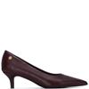 XTI WOMENS PU SHOE - BURGUNDY