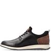 RIEKER MENS WATER REPELLENT SLIP ON SHOE - BLACK