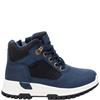 XTI KIDS ZIP LACE ANKLE BOOT - NAVY