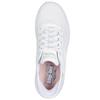 SKECHERS WOMENS SLIP IN'S LACE TRAINER - WHITE