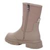 XTI GIRLS COMFORT TECH ZIP BOOT - TAUPE
