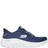 SKECHERS WOMENS ARCH FIT SLIP IN'S TRAIN - NAVY MULTI