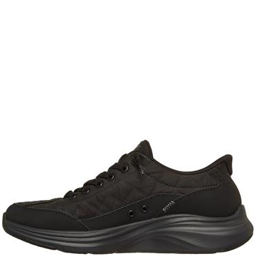 SKECHERS WOMENS SLIP IN'S TRAINER - BLACK