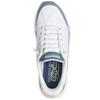 SKECHERS WOMENS TRAINER - WHITE BLUE