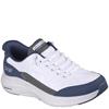 SKECHERS WOMENS SLIP IN'S TRAINER - WHITE NAVY