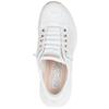 SKECHERS WOMENS TRAINER - WHITE ROSE GOLD