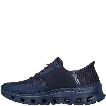 SKECHERS WOMENS GLIDE SLIP IN'S TRAINER - DARK NAVY