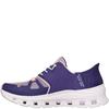 SKECHERS WOMENS GLIDE SLIP IN'S TRAINER - PURPLE CORAL