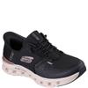 SKECHERS WOMENS GLIDE STEP PRO TRAINER - BLACK ROSE GOLD