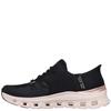 SKECHERS WOMENS GLIDE STEP PRO TRAINER - BLACK ROSE GOLD
