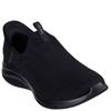 SKECHERS WOMENS SLIP INS TRAINERS - BLACK