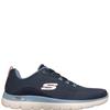 SKECHERS WOMENS COMFORT TRAINER - NAVY