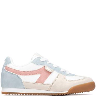 XTI GIRLS LACE TRAINER - BEIGE