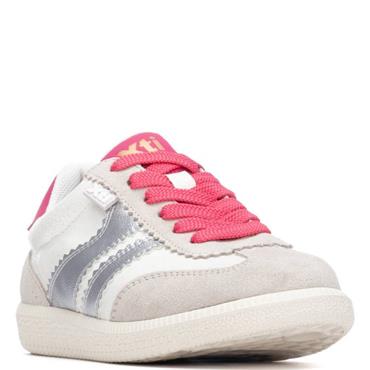 XTI GIRLS LACE TRAINER - FUCHSIA