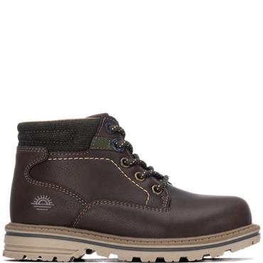 XTI KIDS LACE UP ANKLE BOOT - BROWN