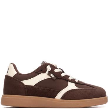 XTI KIDS LACE RETRO TRAINER - BROWN