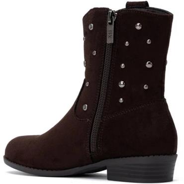 XTI KIDS MICROFIBER ANKLE BOOT - BROWN