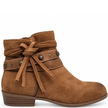 XTI KIDS MICROFIBER ANKLE BOOT - CAMEL