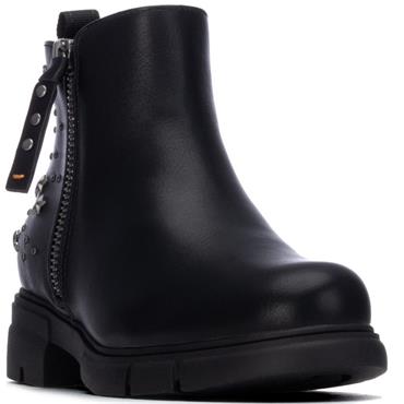 XTI KIDS ZIP ANKLE BOOT - BLACK