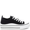 REFRESH WOMENS LACE TRAINER - BLACK