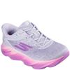 SKECHERS WOMENS AERO BURST LACE TRAINER - LAVENDER PINK