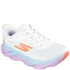 SKECHERS WOMENS AERO BURST LACE TRAINER - WHITE MULTI