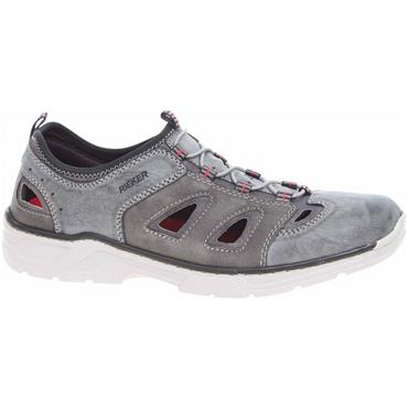 RIEKER GTS CORD CLOSED IN SANDAL - GREY