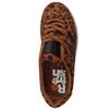REFRESH WOMENS LACE TRAINER - CAMEL LEOPARD