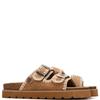 REFRESH WOMENS FLAT SANDAL - CAMEL