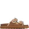 REFRESH WOMENS FLAT SANDAL - CAMEL