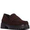 REFRESH WOMENS SLIP ON LOAFER - BROWN
