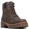 REFRESH WOMENS PU ANKLE BOOT - BROWN